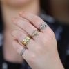 Wide Yellow Gold Band Ring