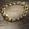 Mobius Gold Link Bracelet