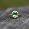 Tourmaline Gold Ring