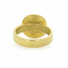 Faceted Ruby Gold Ring