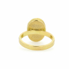 Rough Turquoise Gold Ring