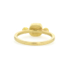 Faceted Pink Spinel Gold Ring