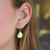Gold Nautilus with Diamond Earrings
