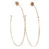 Extra Large Rose Gold Hoop Earrings