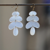 Small Chalcedony Totem Earrings