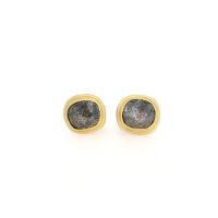 Rosecut Grey Diamond Stud Earrings Image