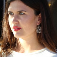 Sterling Small Sea Fan Earrings Image