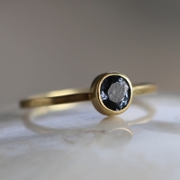 Roundish Oval Spinel Ring Image