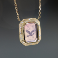 Amethyst Bird Necklace Image