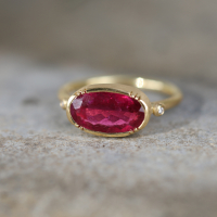 Rubellite Orbit Ellipse Ring Image