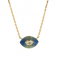 Talisman Enamel Diamond Necklace Image