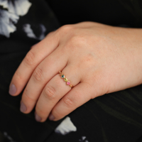 Sapphire, Tourmaline, Chrysoberyl and Spinel Simple Band Image