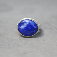 Oval Lapis Ring Image