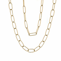 Handmade 10k Gold Chain Image
