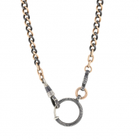 Niello Watch Chain Necklace Image