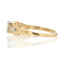 Yellow Gold Vintage Diamond Ring Image