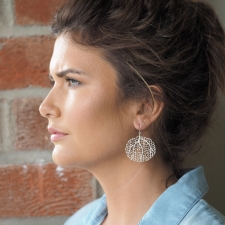 Sterling Small Sea Fan Earrings Image