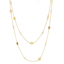 Long Diamond Necklace Image