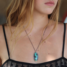 Large Hubei Turquoise Necklace Image
