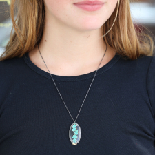 Large Hubei Turquoise Necklace Image