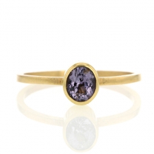 Pale Spinel Gold Ring