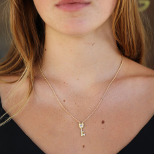 Diamond Key Necklace Image