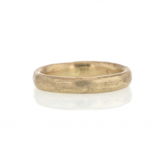 Men's Flattened Wedding Band