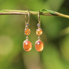Spessartite Garnet Earrings