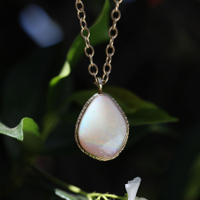 Mintabie Opal 14k Gold Pendant Image
