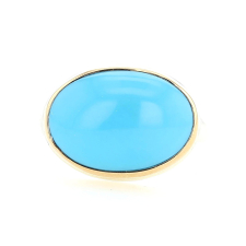 Oval Sleeping Beauty Turquoise Ring Image