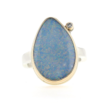 Australian Opal Doublet Ring Image