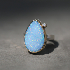 Australian Opal Doublet Ring Image