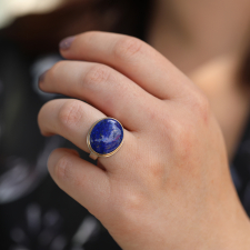 Oval Lapis Ring Image