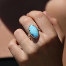 Boulder Opal Vertical Ring Image