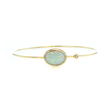 Australian Opal Gold Bracelet Image