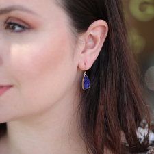 Surface Azurite Earrings Image