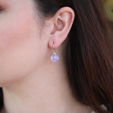 Lavender Amethyst Plump Earrings Image