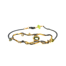 Cloud Bracelet with Sapphire and Diamonds Image