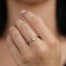 White Gold Pave Diamond Ring Image