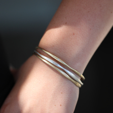 10k Gold La Desh Bangle Bracelet