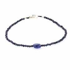 Sapphire Beaded Bracelet