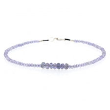 Tanzanite Beaded Bracelet Image