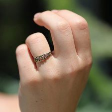 Yellow Gold Floating Diamond Ring