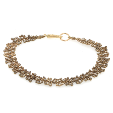 Yellow Gold Brown Diamond Bracelet