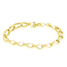 Mobius Gold Link Bracelet