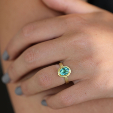 Tourmaline Gold Ring Image