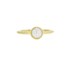 Round Cultured Pearl Ring