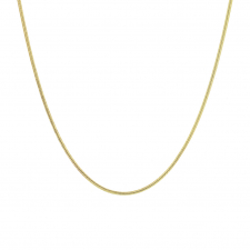 14K Gold Snake Chain Necklace Image