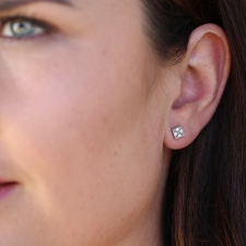 Platinum Diamond Studs Image