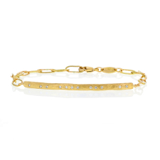 Bar 18K Gold Bracelet Image